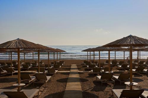 Beach, Atlantica Amalthia Beach Hotel - Adults Only in Nea Kidonia
