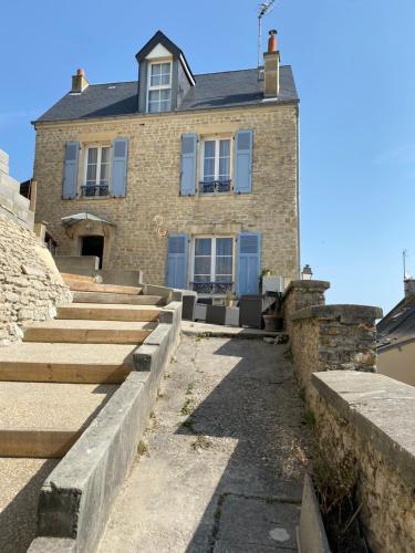 La Maison Bleue - Location saisonnière - Port-en-Bessin-Huppain