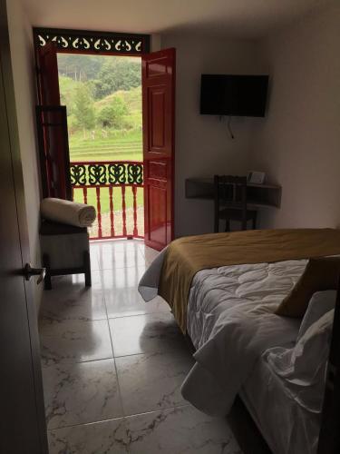 1 double bed