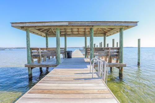 Vaade, Spacious Home with Waterfront View-Welcome Pets in Sneads Ferry (NC)