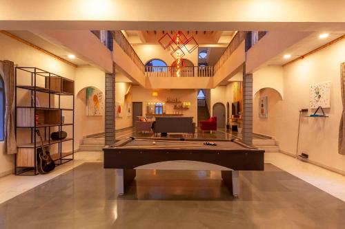Villa room in StayVista's Grey Mosaics - Vasai - 5BHK Villa with Pool Table & Private Pool