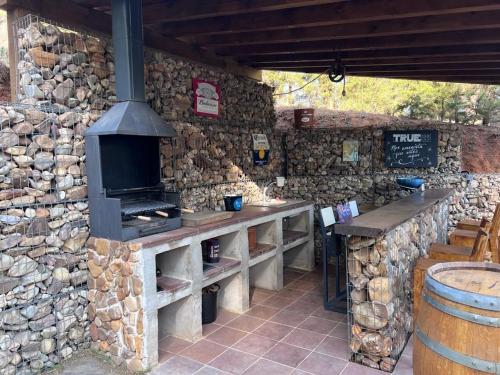 Stone Garden, Casa en plena naturaleza