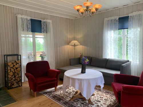 Bogärdan, cozy cabin by the Luleå River (Bogardan, cozy cabin by the Lulea River) in Harads