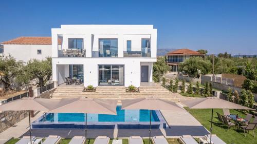 Viesnīcas āriene, Boheme Villas close access to Laganas Resort in Kalpaki