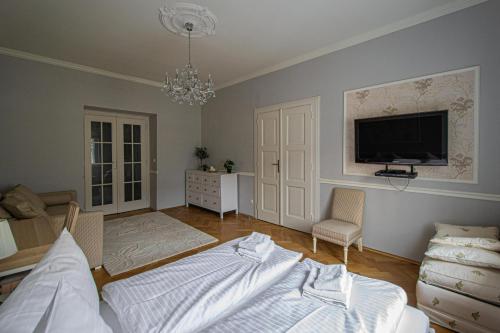Luxury Central 150m2 Apartment on Wencelas Square with Private Garage, Praha (fotografie 3)