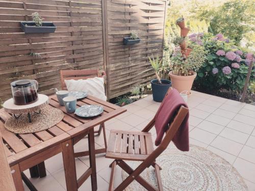 花園, Ferienwohnung Schäfer mit direktem Zugang zum Garten (Ferienwohnung Schafer mit direktem Zugang zum Garten) in 洪德爾多夫