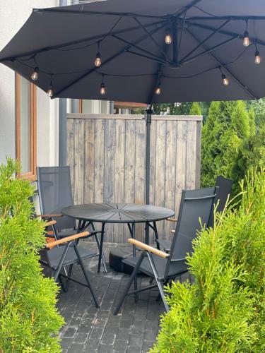 Erkély/terasz, Apartament MOMENT in Zlotow