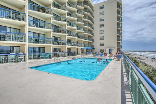 Oceanfront Condo with Pool in North Myrtle Beach