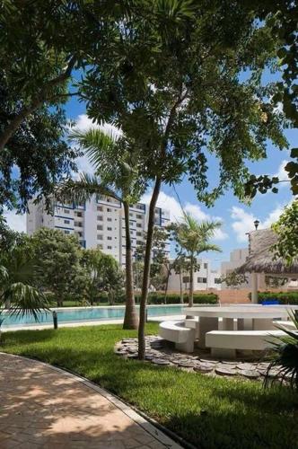 Apartamento exclusivo piscina, jaccuzi, céntrico., Cancún (fotografie 3)