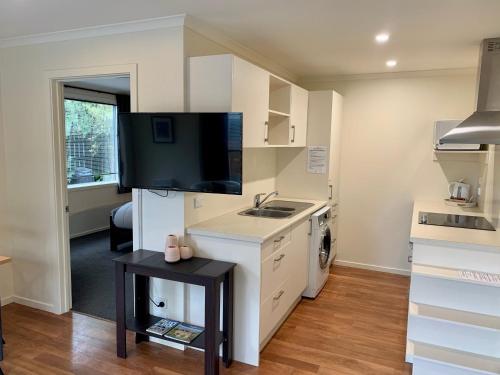 Kitchen, March Apartments in North Dunedin