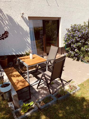 Erkély/terasz, Ferienwohnung „Hygge“ in Liebenburg in Liebenburg
