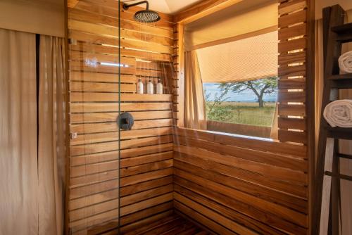 Shower, Cherero Camp in Serengeti