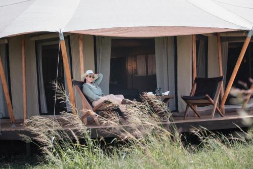 Balcony/terrace, Cherero Camp in Serengeti