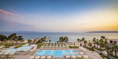 ทัศนียภาพ, Aminess Khalani Beach Hotel in ใจกลางเมืองมาการ์สกา