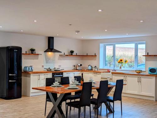 厨房, Country Lodge Retreat in 伍拉斯顿