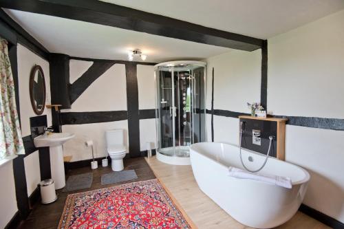 Dušš, Lower Wythall B&B in Goodrich