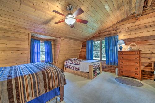 Scenic Creekside Cabin with Wraparound Porch!