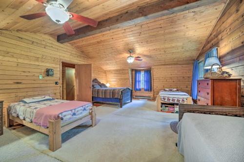 Scenic Creekside Cabin with Wraparound Porch!