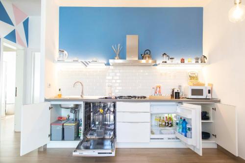 кухня, Boutique Apartment Eleganza in Чіусі