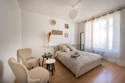 Studio cosy en centre-ville Proche de Paris - Location saisonnière - Pierrefitte-sur-Seine