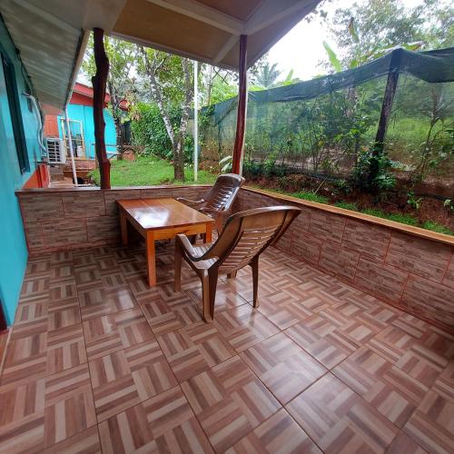 Hotel Casa Gitana Corcovado Tour operador - 발코니/테라스