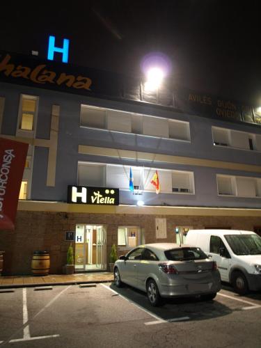 Indgang, Pension Viella Asturias in Pola de Siero