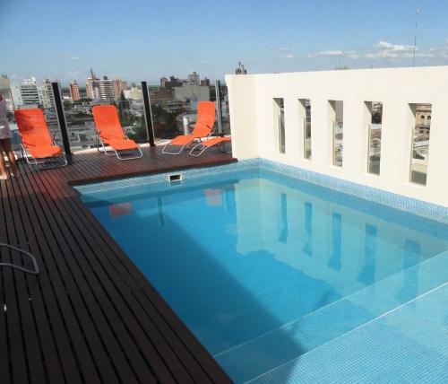 泳池, De Los Arroyos Apart Hotel in 聖尼古拉斯德洛斯阿羅約斯