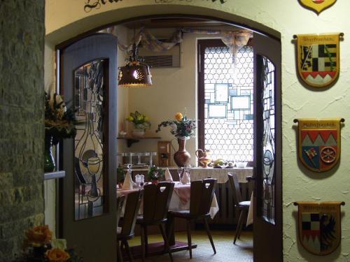 餐廳, AKZENT Hotel Am Bach in 底特貝其