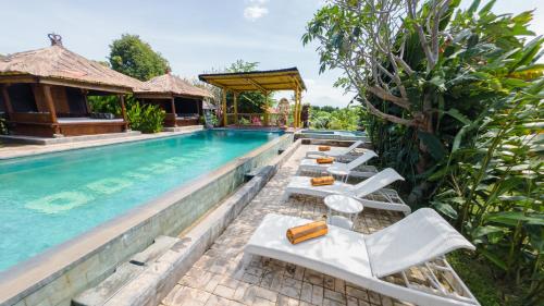 Swimming pool, Odiyana Bali Retreat near Menjangan Beach