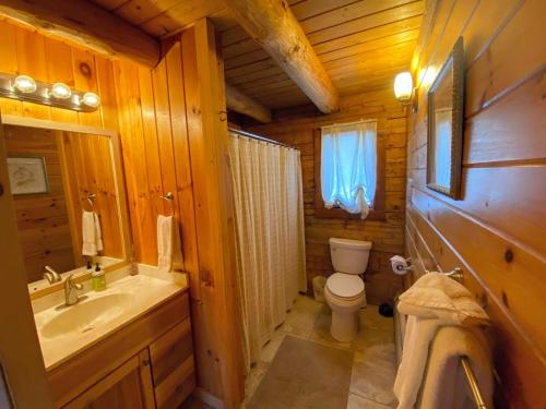 SI INCREDIBLE VIEWS from this log cabin with large deck huge yard fire pit hot tub! - image 12