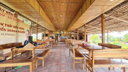 レストラン, Viet Mekong farmstay in ホング