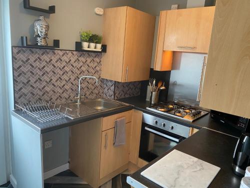 ห้องครัว, Pendle House Apartment 1 in คอลวี เบย์