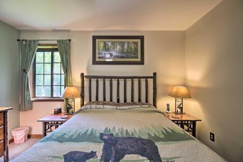 Charming Lake Placid Chalet with Deck and Forest Views - image 28