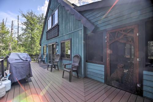 Charming Lake Placid Chalet with Deck and Forest Views - image 23