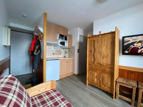 Studio cosy, accès direct pistes, proche commodités - FR-1-181-2505 - Location saisonnière - Aime-la-Plagne