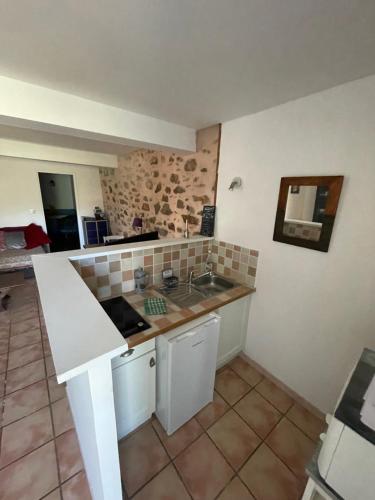 Konyha, C&O Appartements in Comigne