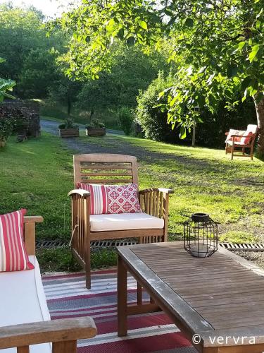 Dārzs, Domaine La Salvagie, chambres d'hôtes avec spa, sauna, piscine, massages (Domaine La Salvagie, chambres d'hotes avec spa, sauna, piscine, massages) in Archignac