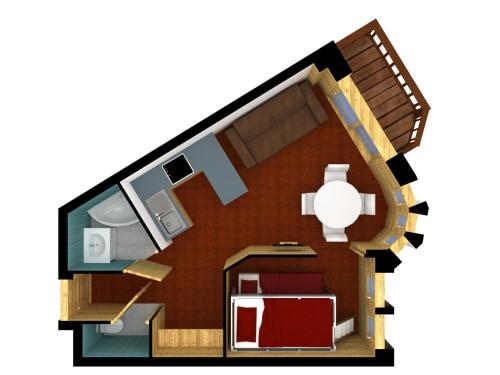 Appartement Courchevel 1650 2 pièces 4 personnes - FR-1-563-98 - image 11