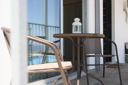 balkon/terasa, Holiday Apartments,Polynikis Sea-Cret, Pachyammos in Pomos