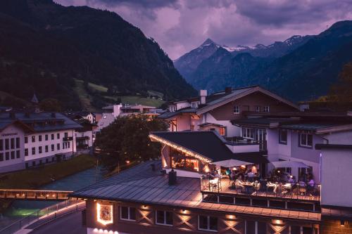 balkon/terras, Margarethenstein Boutique Hotel in Kaprun