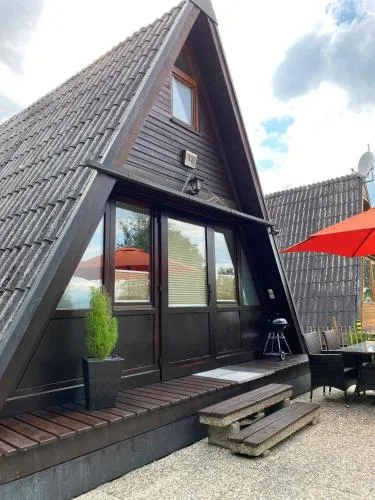 Nurdachhaus am Geyersberg in Freyung, Deutschland