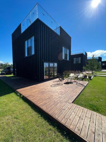 Balkons/terase, Svencele Lounge Apartments in Priekule