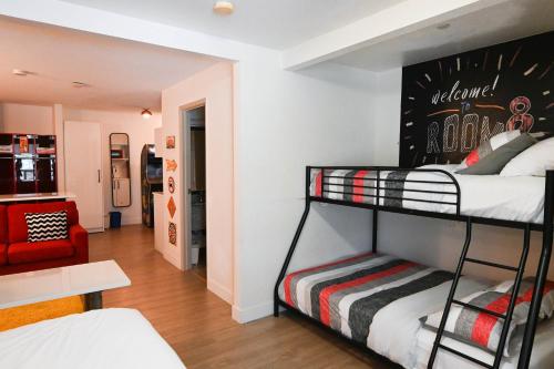 1 King Bed, 1 Twin and 1 Double Bunk Bed, Room 8 Concept Family Ste, Non-Smoking