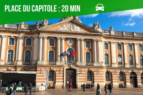 Nearby attraction, expat renting - Le Boheme Zen - Proche Airbus in Colomiers