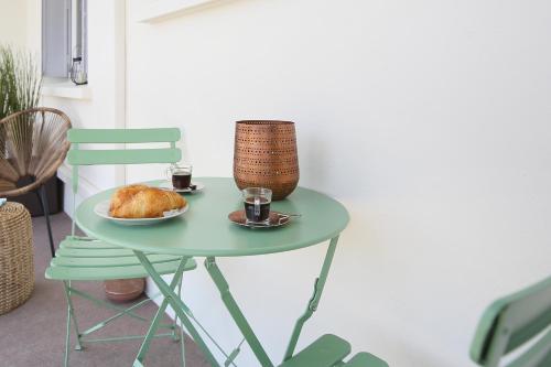 Balcony/terrace, expat renting - Le Boheme Zen - Proche Airbus in Colomiers