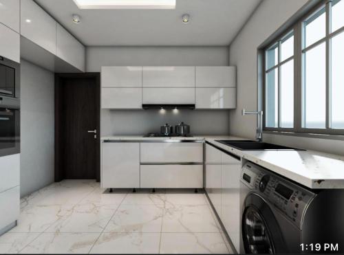 New Luxury 3 bedroom Duplex with private gym and close to Ikeja Airport in Ifako-Ijaiye