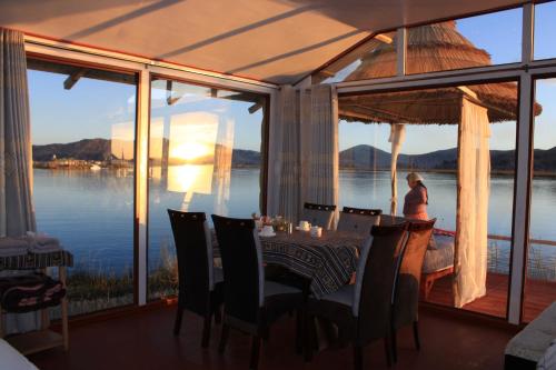 餐廳, TITICACA JALTAWI LODGE in 普諾海濱