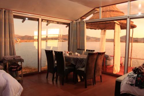 餐廳, TITICACA JALTAWI LODGE in 普諾海濱
