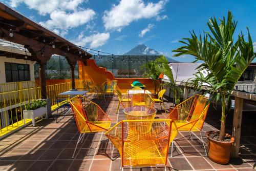 balcon/terrasse, Why Not Hotel in Antigua Guatemala