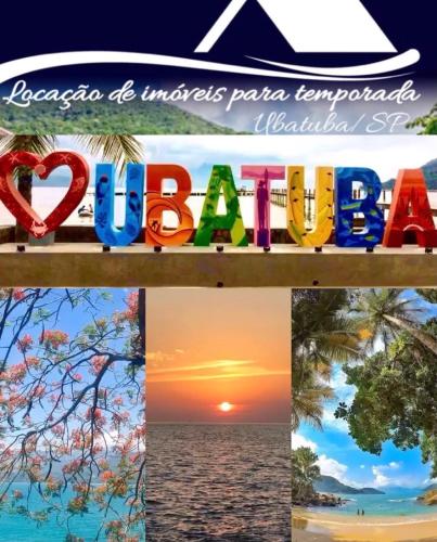 Sobrado e Casa em Ubatuba – khách sạn tại Praia da Lagoinha